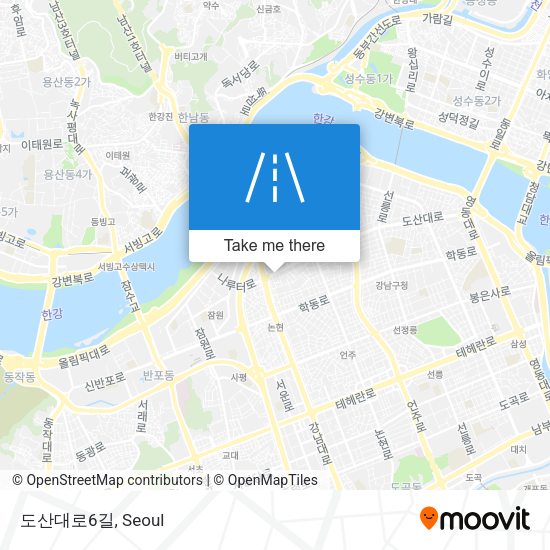 도산대로6길 map