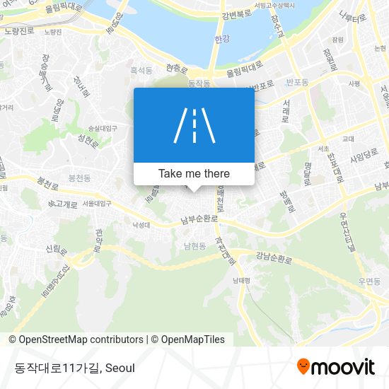 동작대로11가길 map