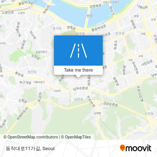 동작대로11가길 map