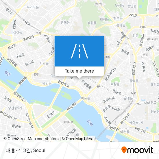 대흥로13길 map