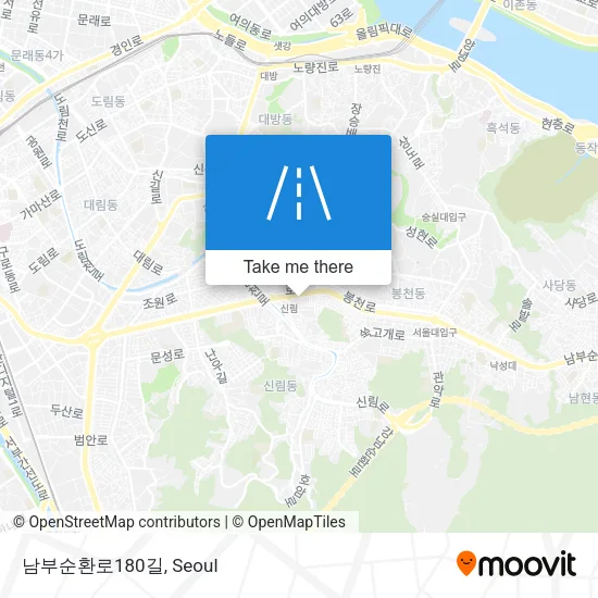 남부순환로180길 map