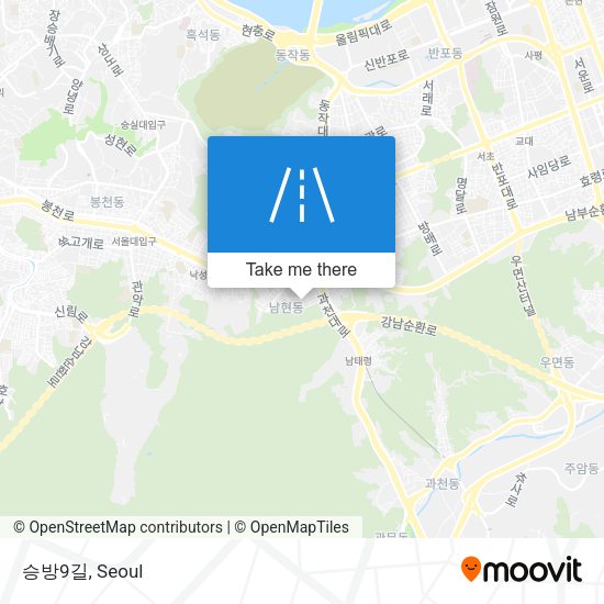 승방9길 map