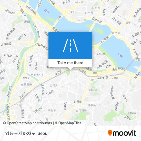 영등포지하차도 map