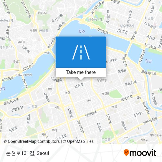 논현로131길 map