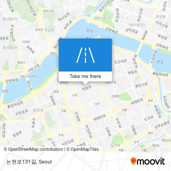 논현로131길 map
