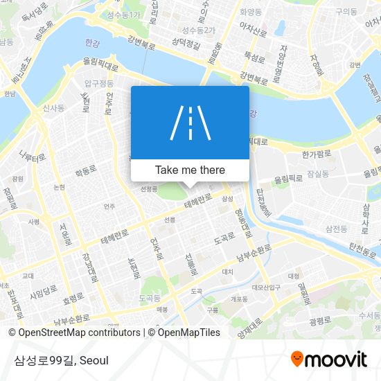 삼성로99길 map