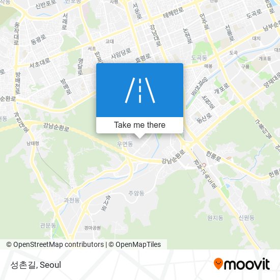 성촌길 map