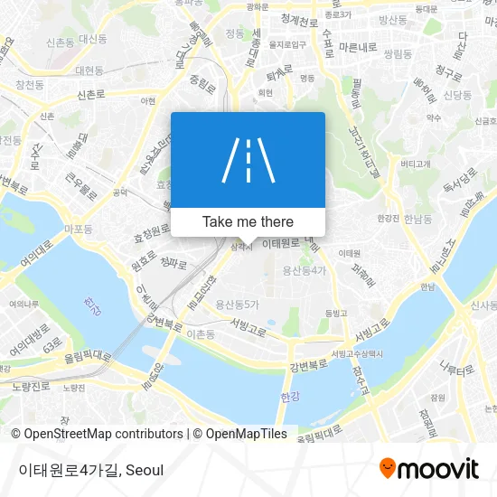이태원로4가길 map