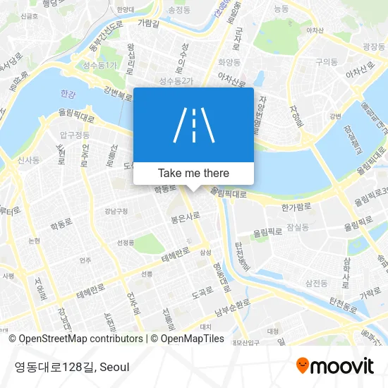 영동대로128길 map