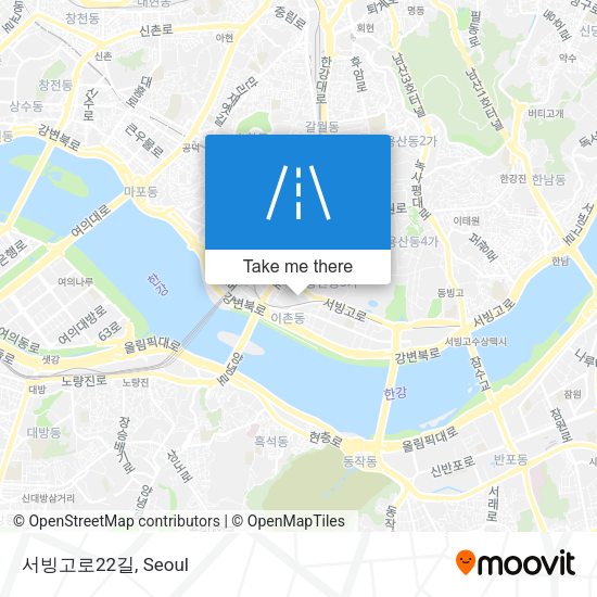 서빙고로22길 map