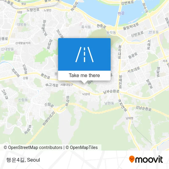 행운4길 map