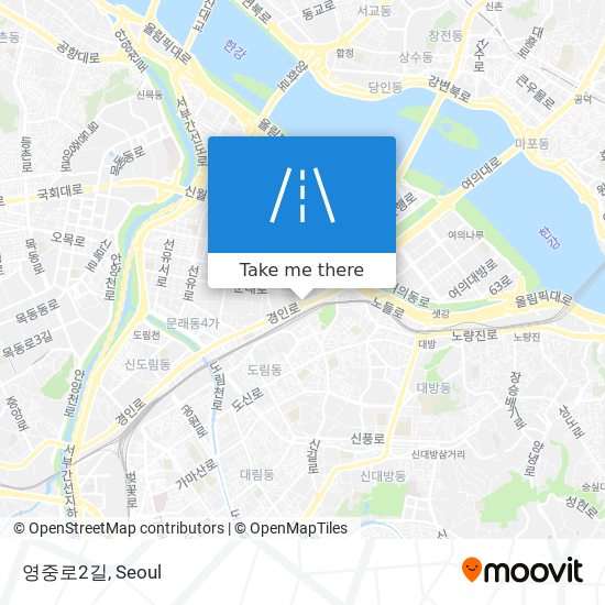 영중로2길 map