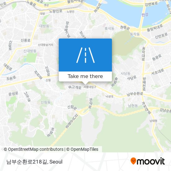 남부순환로218길 map