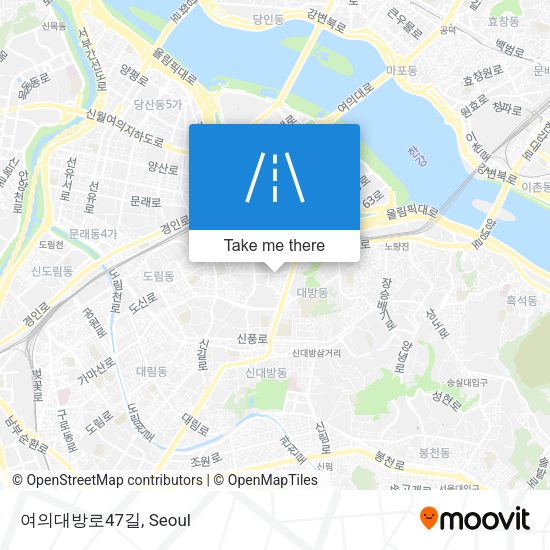 여의대방로47길 map