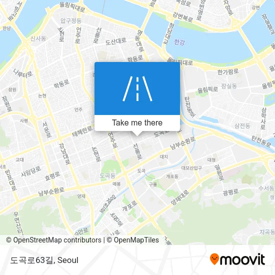 도곡로63길 map