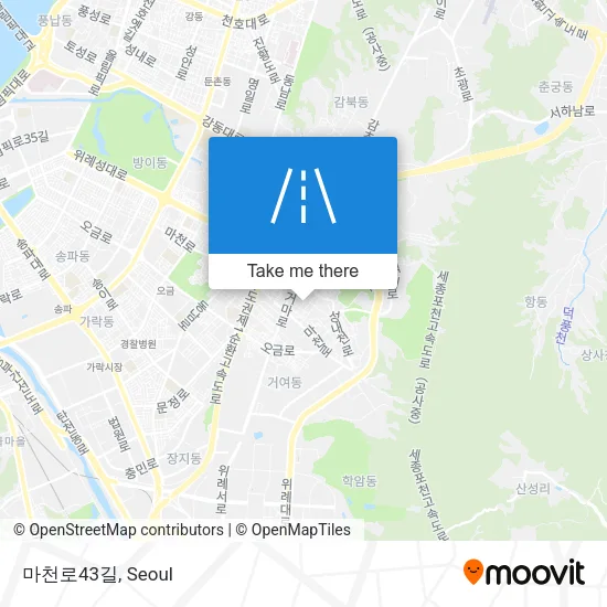 마천로43길 map