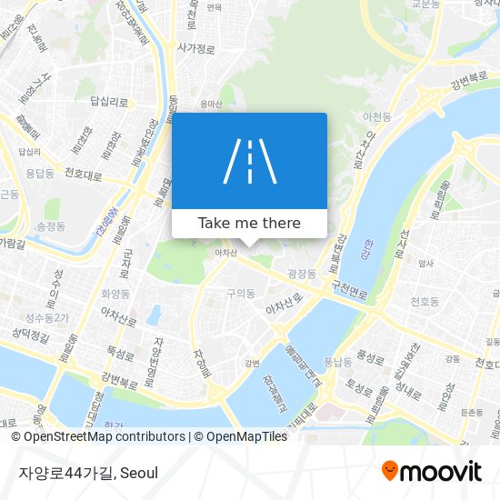 자양로44가길 map