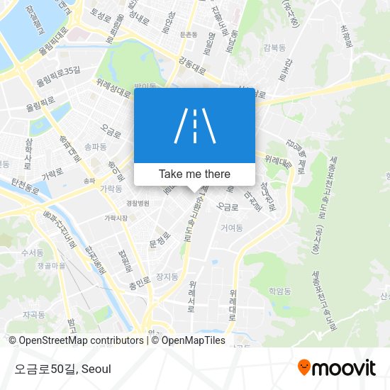 오금로50길 map