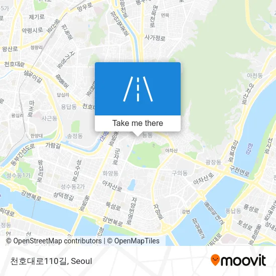 천호대로110길 map