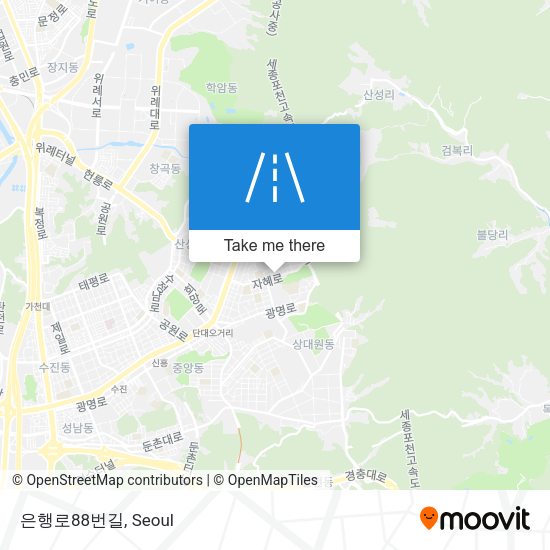 은행로88번길 map