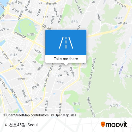 마천로45길 map
