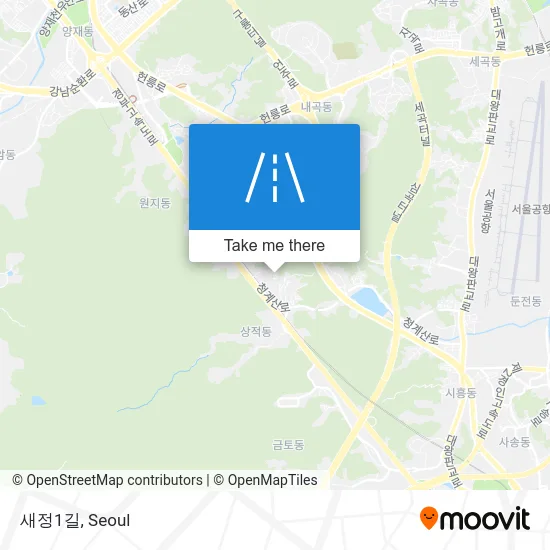 새정1길 map