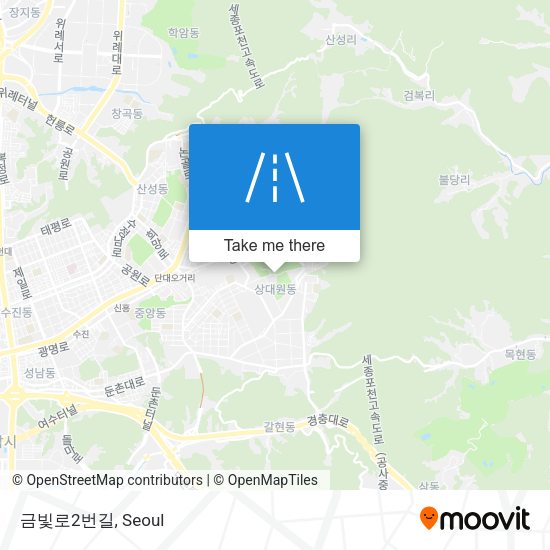금빛로2번길 map