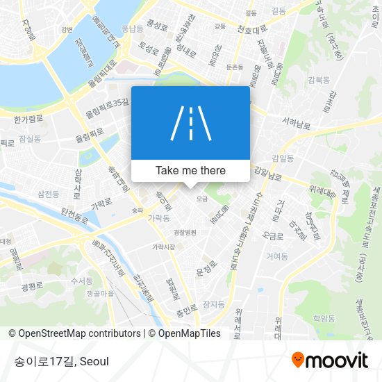 송이로17길 map