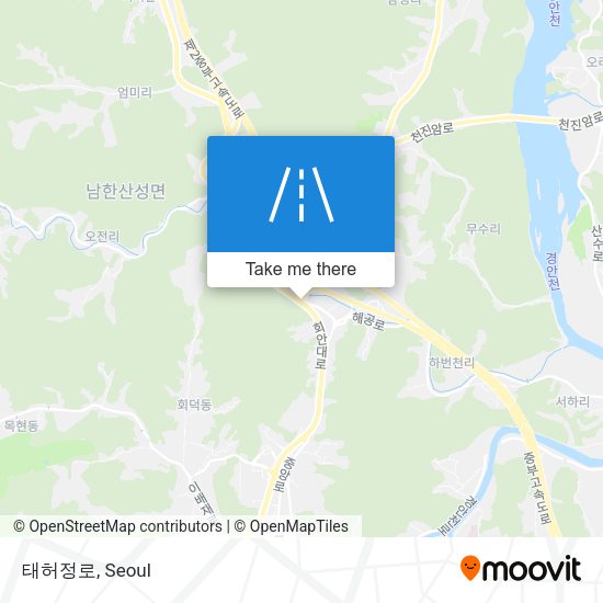태허정로 map