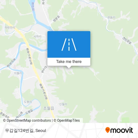 무갑길124번길 map