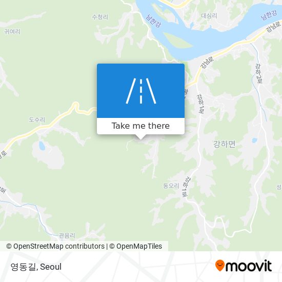 영동길 map