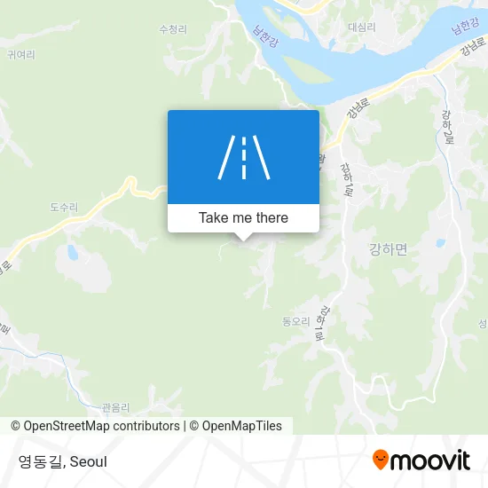 영동길 map