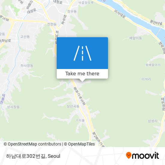 하남대로302번길 map