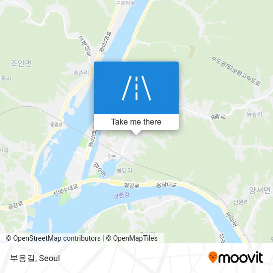 부용길 map