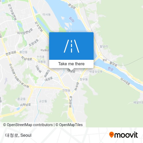 대청로 map