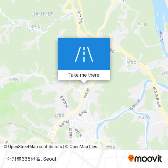 중앙로335번길 map
