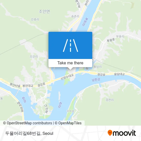 두물머리길68번길 map