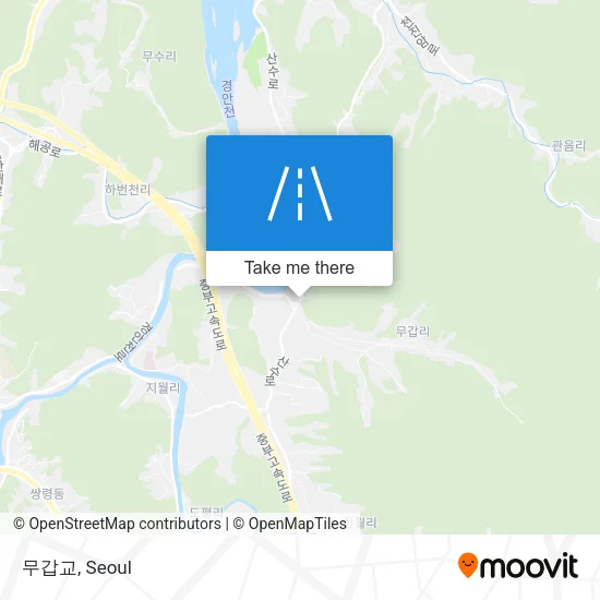 무갑교 map