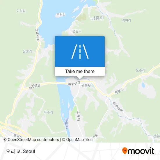 오리교 map