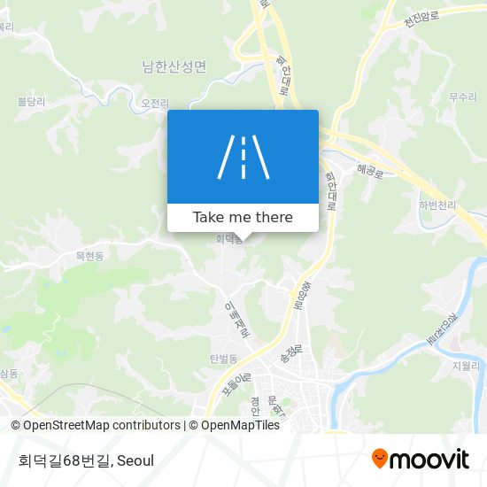 회덕길68번길 map