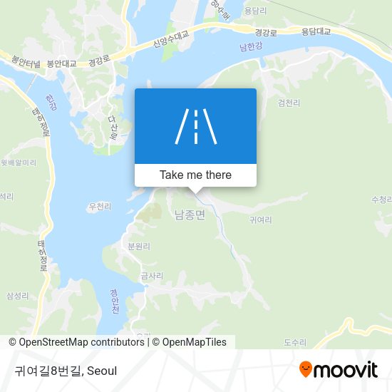 귀여길8번길 map