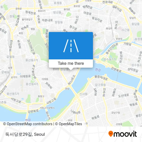 독서당로29길 map