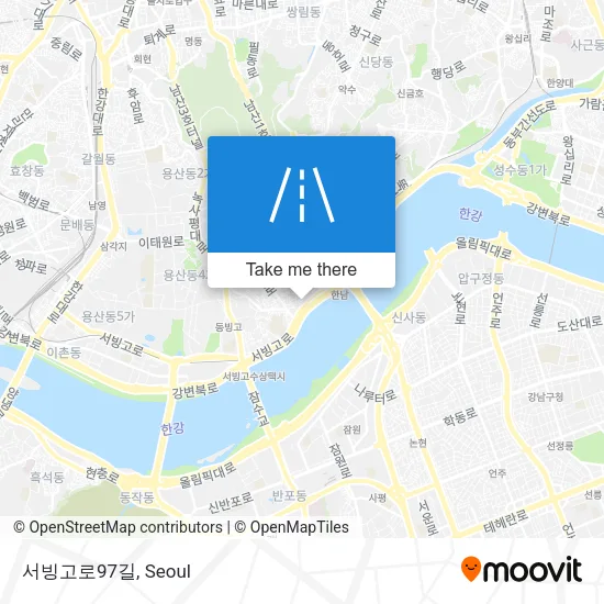 서빙고로97길 map