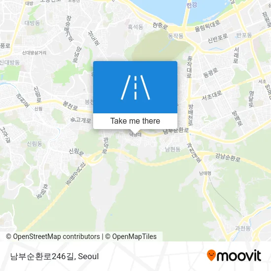 남부순환로246길 map