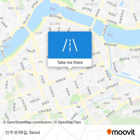 언주로98길 map
