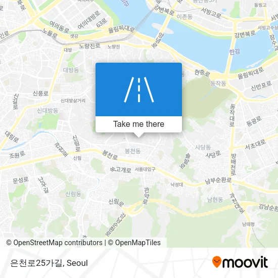 은천로25가길 map