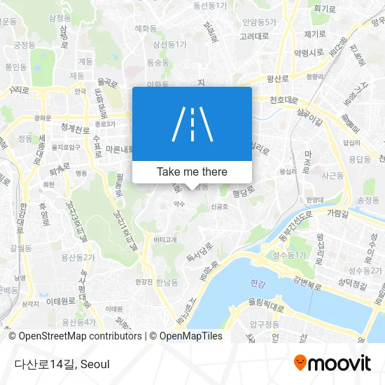 다산로14길 map