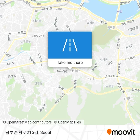 남부순환로216길 map