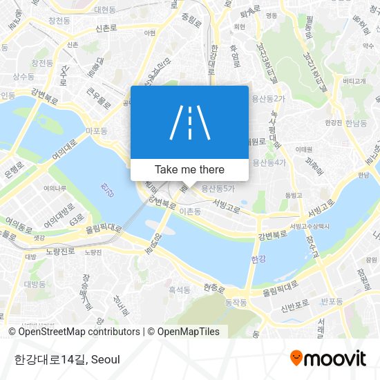 한강대로14길 map