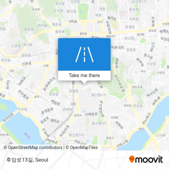 후암로13길 map